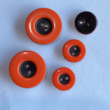 Chunky Retro-looking / Wide Rim / 2-hole