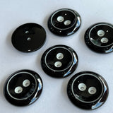 Black & White / 2 Hole / Polyester
