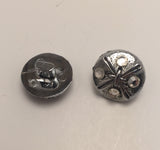 Silver / Cross Details / Diamante