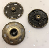 Snap fasteners / Decorative / Brass