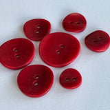 Red / Curved / 2 hole