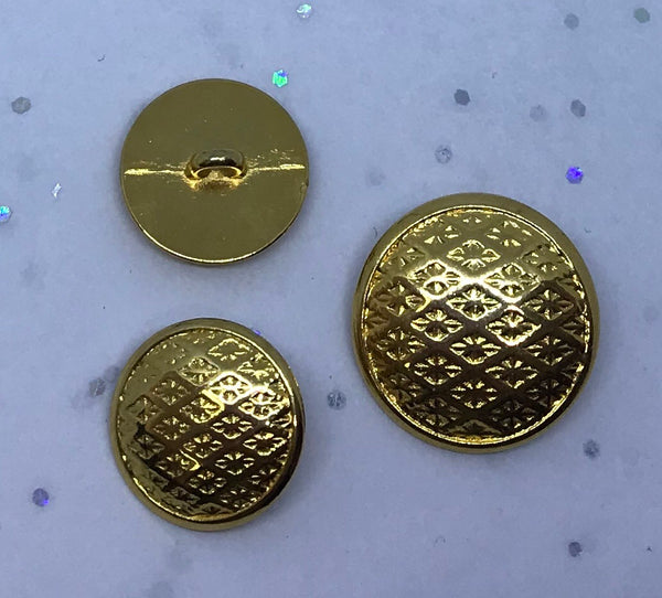 Gold / Diamond pattern / Shiny