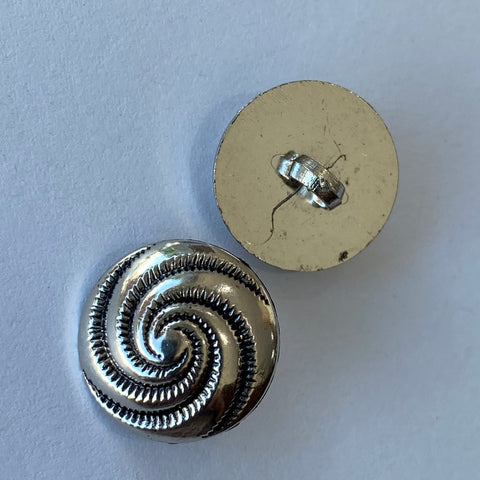 Silver / Swirl / Plastic / Shank