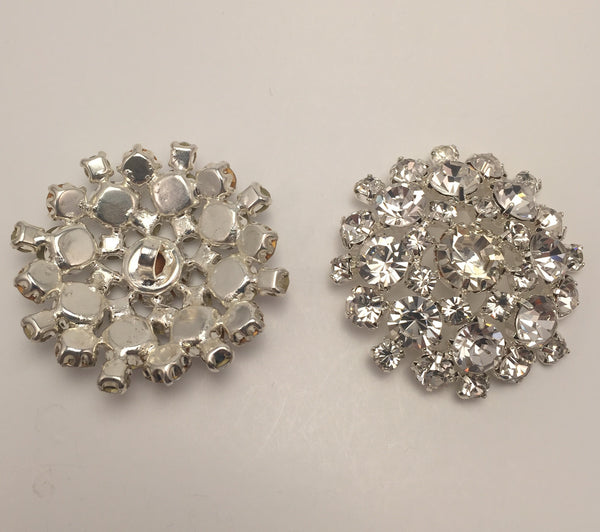 Metallic /  Diamante / Domed