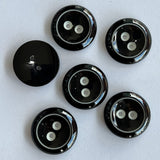 Black & White / 2 Hole / Polyester