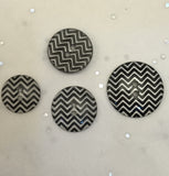 Black and clear / Zig Zag