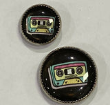 Cassette Tape / Acrylic Dome