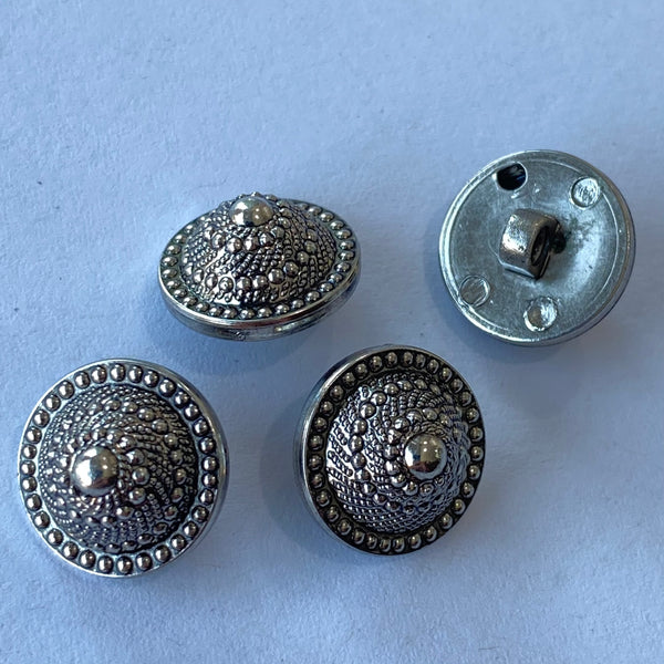 Silver / Decorative / Plastic / Shank