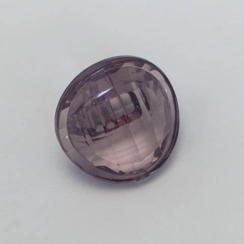 Purple / Faceted / Domed / Shiny