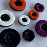 Chunky Retro-looking / Wide Rim / 2-hole