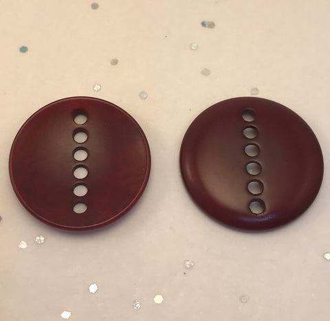 Wine / 6 Holes / Matte