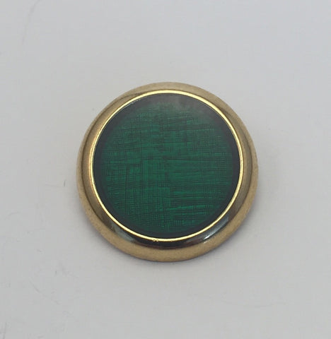 Green / Gold rim and shank