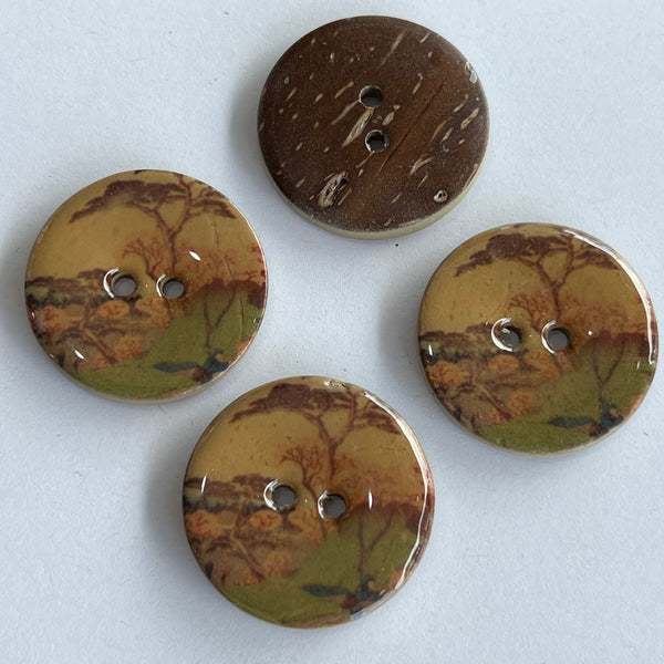 Coconut / Landscape / 2 Hole