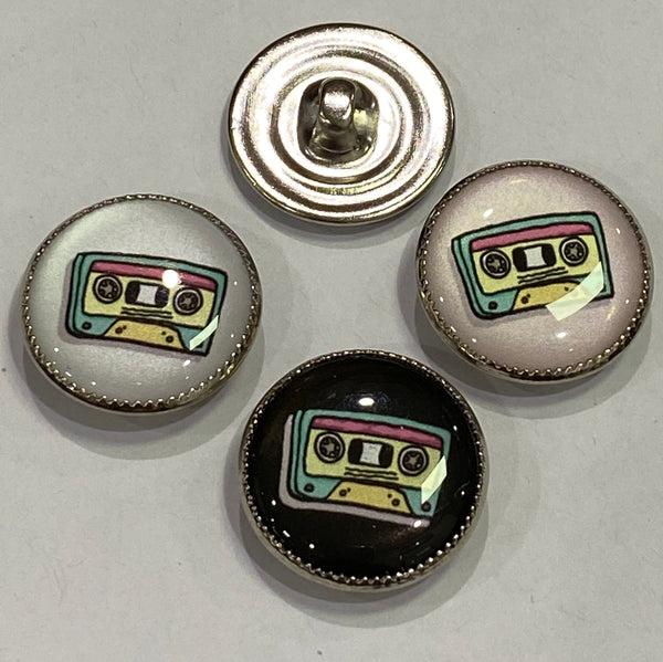 Cassette Tape / Acrylic Dome