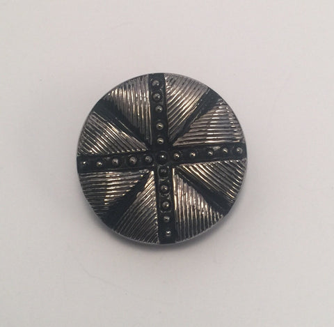 Black (Silver) / Embossed / Glass