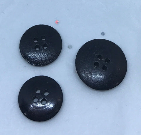 Dark Brown Horn / Disc / Matte