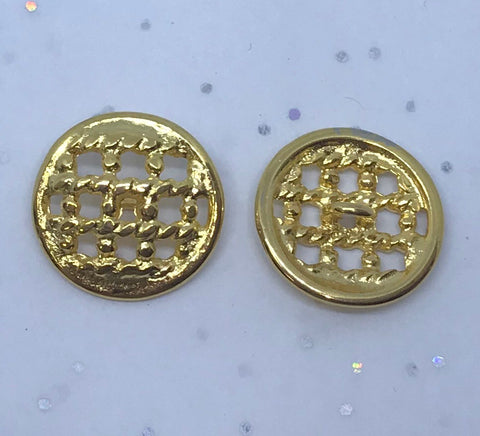 Gold / Rope weave / Shiny