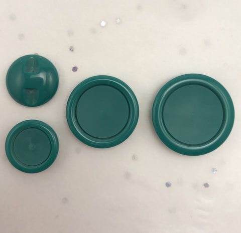 Green / Flat matte centre / Shiny edge