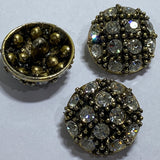 Antique Gold with Czech Stones