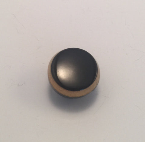 Black (Gold Rim) / Flat / Glass