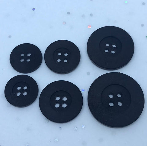 Black / Wide Rim / Matte