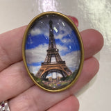 Oval Glass Domed / Eiffel Tower
