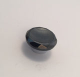 Gunmetal / Concave centre / Bevelled edge / Glass