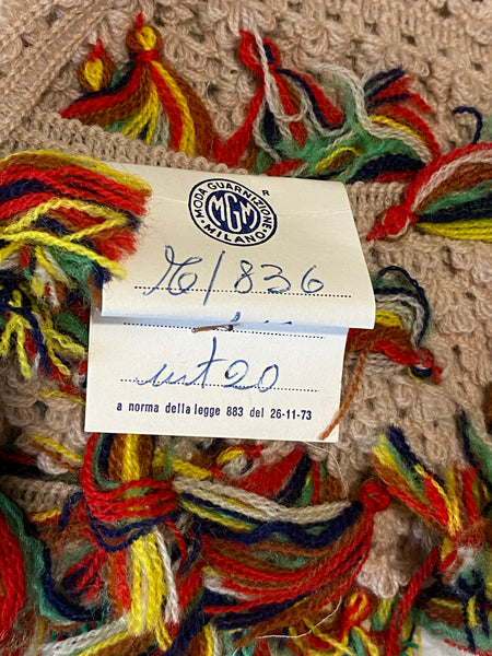 Vintage Italian Wool Trim / per metre