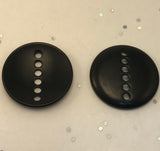 Black / 6 Holes / Matte