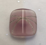 Square / Silver (sparkle) Lines / Shiny - 8 Colours Available