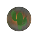 Cactus / Green and Brass / Shank